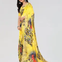 Moda Rapido Abstract Printed Saree image 4