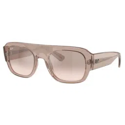 Ray-Ban Core Brown Gradient Irregular Unisex Sunglasses-picture-33