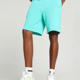 Puma Mercedes-AMG Petronas Motorsport Sheen Green Cotton Regular Fit Sports Shorts-image-70