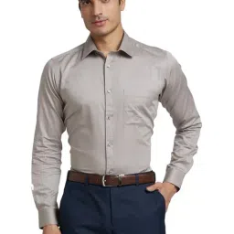 Raymond Grey Slim Fit Shirt-image-95