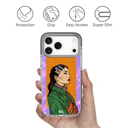 DailyObjects Women Quirky Printed iPhone 17 Pro Max Back Case Mobile Accessories image 2