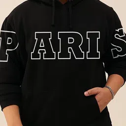 UNSTD Men Printed Hooded Sweatshirt image 2