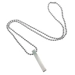 VAGHBHATT Men Silver-Plated Necklace image 3