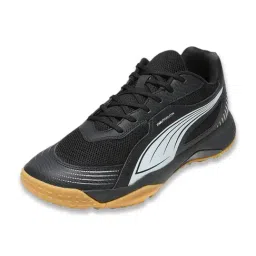 Puma Unisex Black & Cool Light Grey PROFOAM Solarflash III Indoor Court Shoes image 5