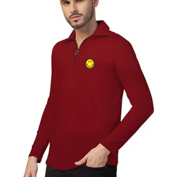 Blisstone Men Printed Polo Collar T-shirt image 2