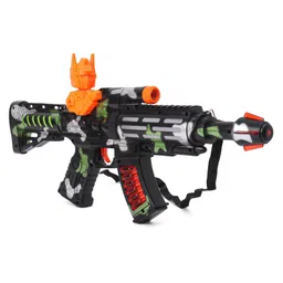 KV Impex Electronic Gun With Light & Music - Black-image-12