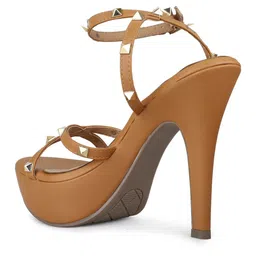 Inc 5 Women Embellished High-Top Open Toe Stiletto Sandals image 5