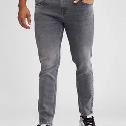 SPYKAR Men Slim Fit Light Fade Stretchable Jeans-picture-26