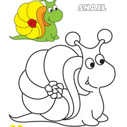 little masters Cartoon Coloring Books Vol 1 to 4 Set Of 4 - English image 3