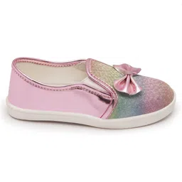 boyz n galz Bow Applique Detailed Shoes - Multi Colour image 4