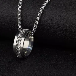 Teeragaj Stainless Steel Circular Shaped Pendant-picture-28