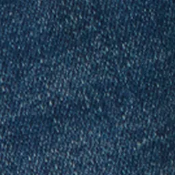 Pepe Jeans Knit Full Length Mid Rise Solid Color Jeans - Blue image 4