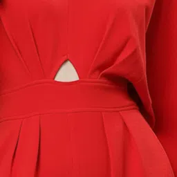 KASSUALLY Red Maxi Jumpsuit image 5