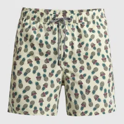 Jack & Jones French Vanilla Regular Fit Printed Shorts image 5