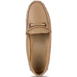 Walkway Women's Beige Casual Loafers image 4