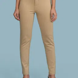 aarke Ritu Kumar Beige Regular Fit Pants-image-4