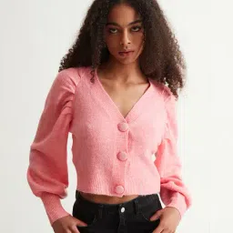Cover Story Pink Cardigan-image-30
