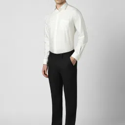 Van Heusen White Regular Fit Shirt image 5