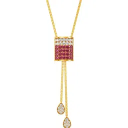 Joyalukkas 22k (916) Dome of Elegance Gold Necklace For Women-picture-36