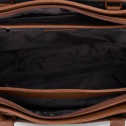 Forever Glam by Pantaloons Brown Solid Medium Handbag image 5