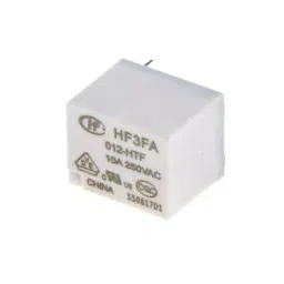 Hongfa Europe GMBH PCB Mount Power Relay 12V DC Coil 15A Switching Current SPST, HF3FA/012-HTF (Pack of 5 Pcs) image 2
