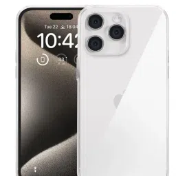 Duce Clear Case Compatible with I-Phone 15 Pro (6.1") - Clear Back Case image 3