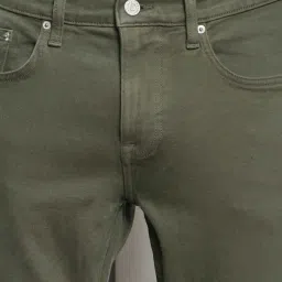 Tommy Hilfiger Avalon Green Cotton Slim Fit Jeans image 5