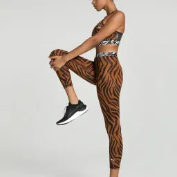 Puma Brown Printed Sports Leggings image 4