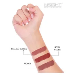 Insight Cosmetics 24 Hrs Non Transfer Matte Lipstick - Set of 3 image 4