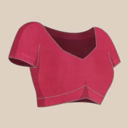 Silk Land Green Silk Floral Print Saree With Blouse image 5