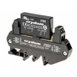 SENSATA/CRYDOM Solid State Interface Relay DRA1-MCX Series 32 V DC Control 5 A RMS Load DIN Rail Mount, DRA1-MCXE240D5 image 3
