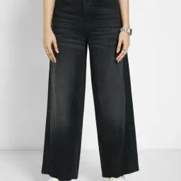 Sf Jeans By Pantaloons Black Cotton Comfort Fit Jeans-image-22