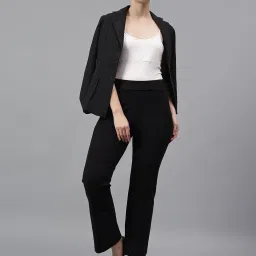 Cantabil Black Denim Solid Jeggings image 5