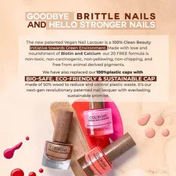 Colorbar Vegan Nail Lacquer Earth Wise - 081 - 8 ml image 4