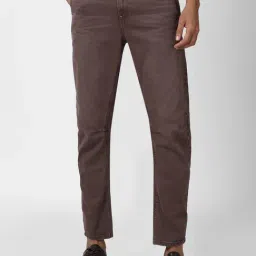Peter England Jeans Brown Regular Fit Jeans-image-34