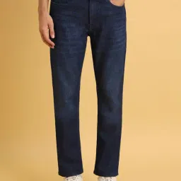 Forever 21 Navy Regular Fit Jeans-image-1