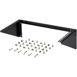 StarTech.com Black 5U Steel Server Rack with 2-Post Frame, RK519WALLV image 2
