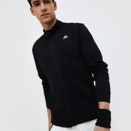 Kappa Black Regular Fit Sweatshirt-image-12