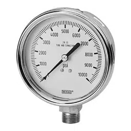WIKA Analogue Pressure Gauge 100psi Bottom Entry 100mm Outside Diameter With RS Calibration, 9832615-picture-28