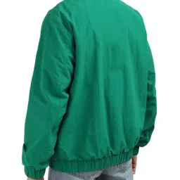 Tommy Hilfiger Green Nylon Solid Men Relaxed Fit Jacket image 3