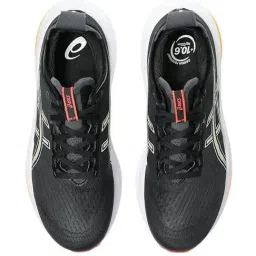 Asics Men's Black & Khaki Running Shoes image 4