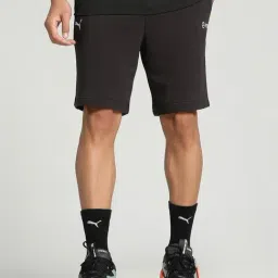 Puma Mercedes-AMG Petronas Motorsport Black Cotton Regular Fit Sports Shorts-image-25