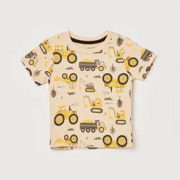 Juniors by Lifestyle Boys Oatmeal Cotton Printed T-Shirt-picture-13