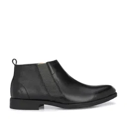 Hitz Men's Black Chelsea Boots-picture-19