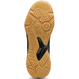 Puma Unisex Black & Cool Light Grey PROFOAM Solarflash III Indoor Court Shoes image 4