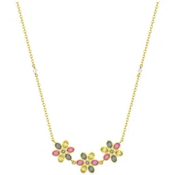 Joyalukkas 22k (916) Whimsical Floral Gold Necklace For Women-image-82