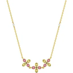 Joyalukkas 22k (916) Floral Whispers Gold Necklace For Women-image-24