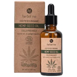 HERBAL ME 100% Organic Cold Pressed Hemp Seed Oil - 50 ml-image-80