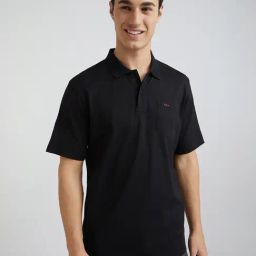ColorPlus Black Comfort Fit Polo T-Shirt-picture-32