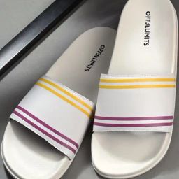 Off Limits Men's COAST Off White Slides-picture-4